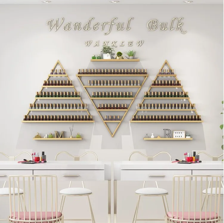 North Europe Wall Wears Iron To Make Minimalist Sitting Room Corner Hanging Storage Rack