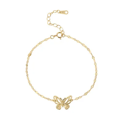 

Hot Selling Butterfly Bracelets Luxury Silver 925 Women Bangles