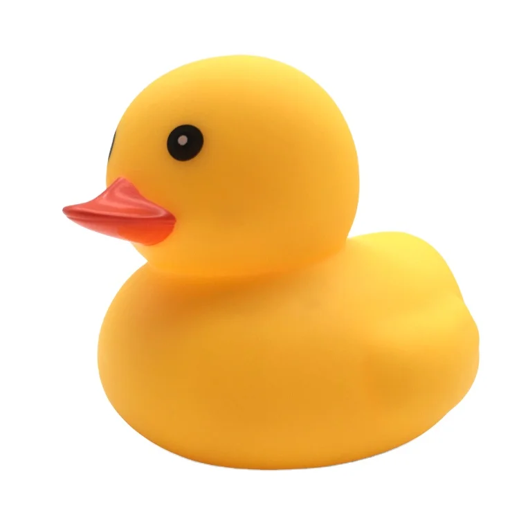 

Holiday Yellow Mini Swimming for Kids Weighted Rubber Bath Floating Duck