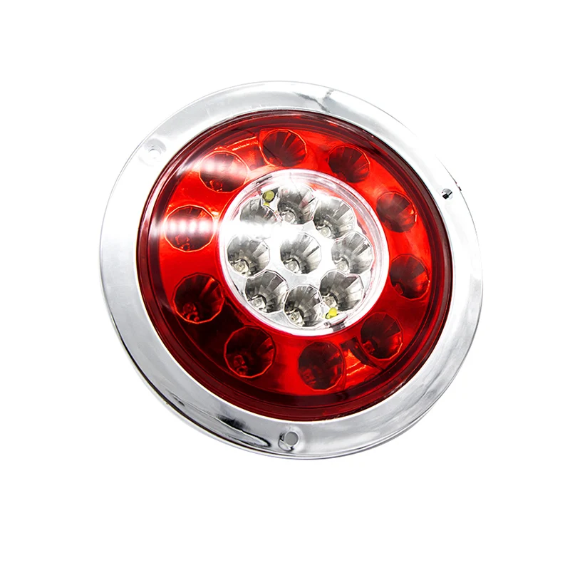 Hot sale 19 LED lamp 10-30V Turn Stop Round Tail Truck Rear Light