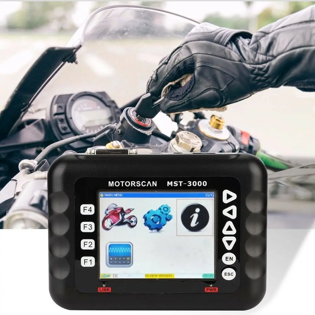 MST3000 Multi-brand Motorcycle Scanner Fault Code Scanner Motorbike Diagnostic Tool MST-3000 Supported Heavy-duty motorcycles