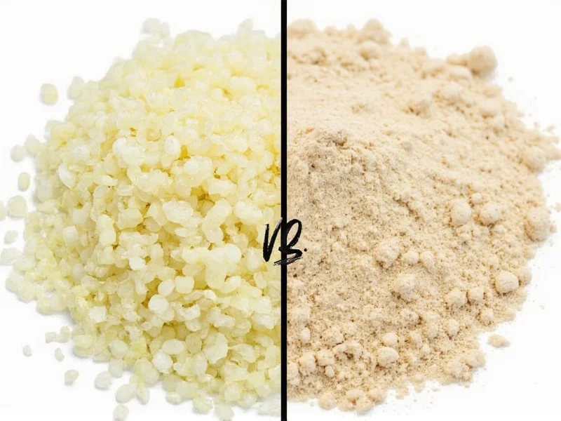 granulated onion vs onion powder
