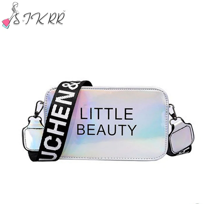

Wholesale 2021 fashion purse pvc bag for women transparent designer bag colorful shoulder crossbody handbags, Picture