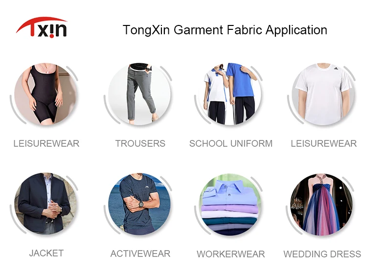 
160gsm DTY75D36F 100% polyester knitted mesh fabric for tshirt 