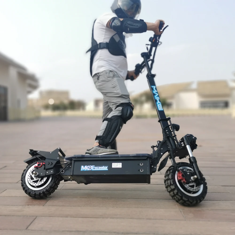 

Wholesale Price Maike mk8 11 inch 5000w dual motor long range 60v offroad electric balancing dualtron scooter