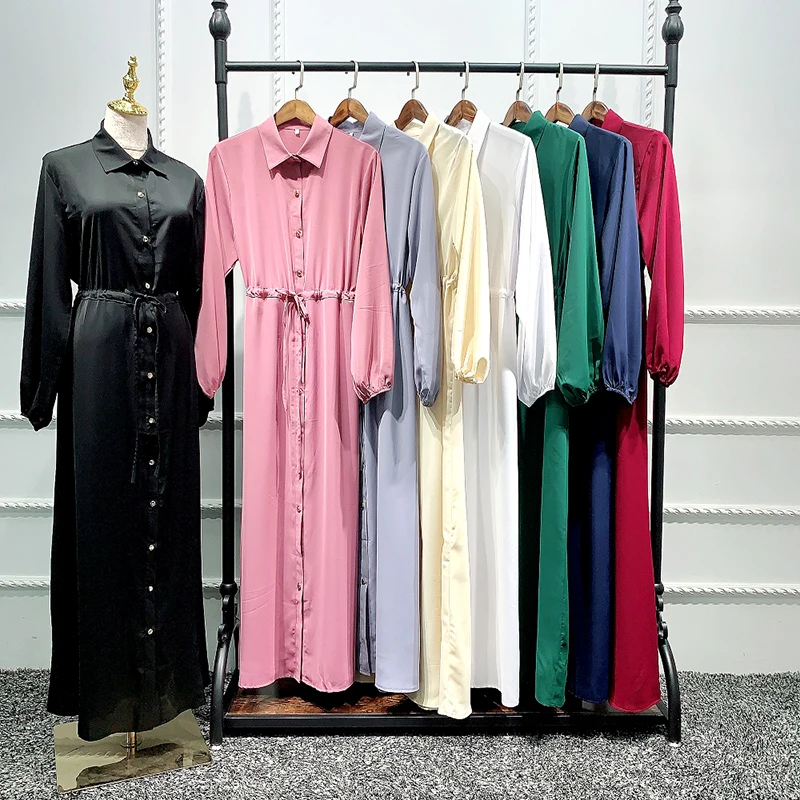 

Hot sales islamic clothing women 2021 long shirts muslim women islamic clothing