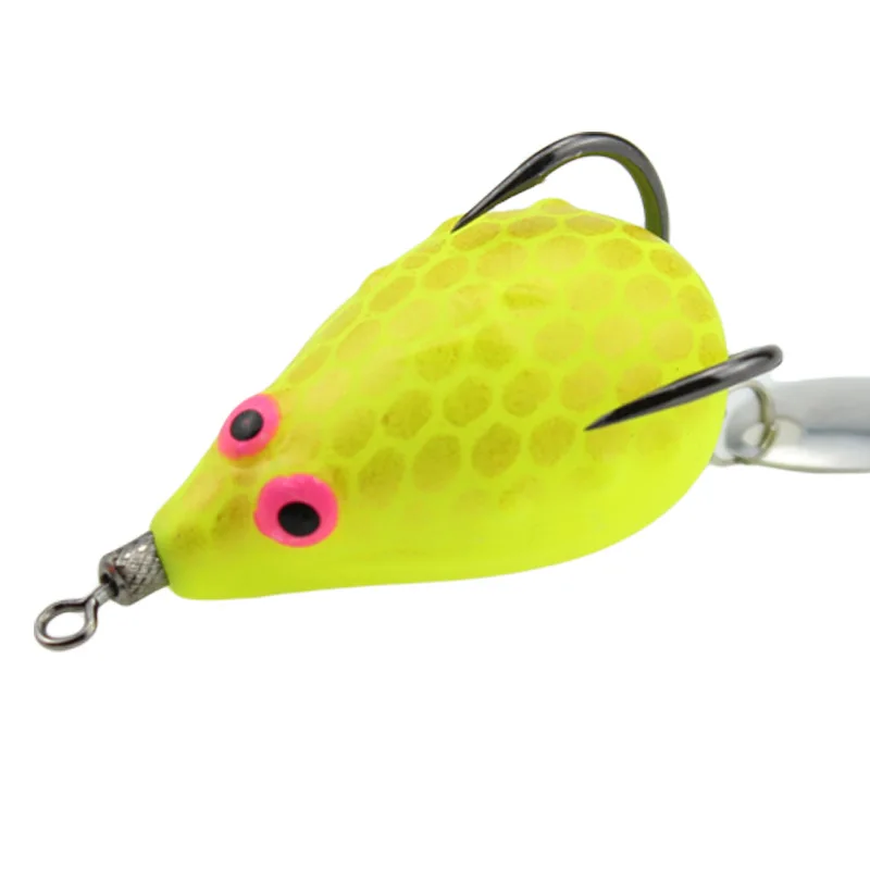 

Simulation road sub-bait floating water modified silkworm frog anti-bite and tear-resistant fishing bait, 11 colors