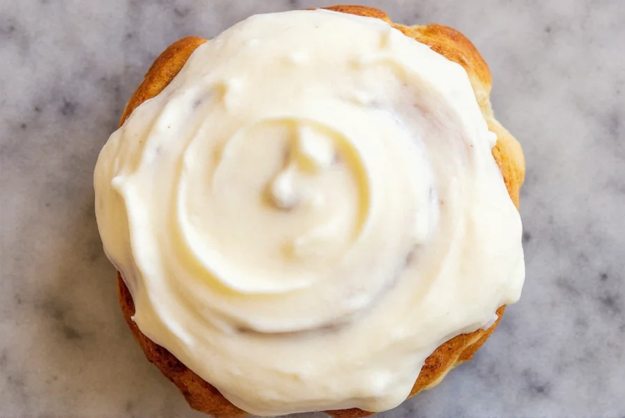 frosting for cinnamon rolls