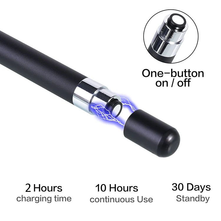 High precise pencil active stylus digital touch screen pen for ipad most tablets