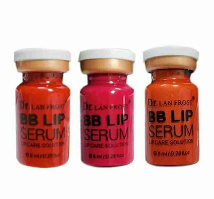 

Semi-permanent bb lip glow red pink orange bb lips serum with dr pen