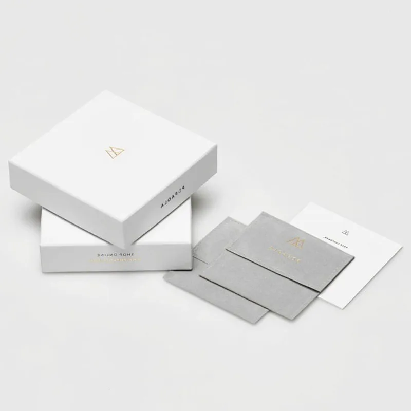 
BK03B Necklace Jewellery Box Custom Luxury Paper Ring Packaging Gift Jewelry Box With Logo Printed 