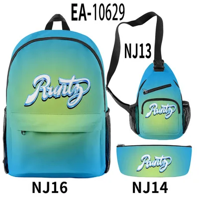 

Runty 2021 high quality nylon backpack 3pcs backpack setbag pack for women college fashion protection backpack