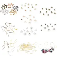 

Free Shipping Multi colors Earring Hooks Stoppers Earrings Clasps Findings for DIY Earring Jewelry Making