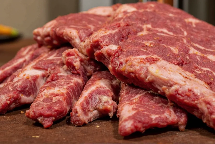 Organic lamb ribs