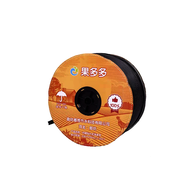 

high quality long lifetime recycled material flat dripper in line drip tape for water saving farming irrigation