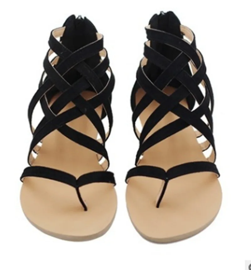

Flat sandals for ladies summer new women outdoor beach sandals comfortable non-slip durable flat sandals