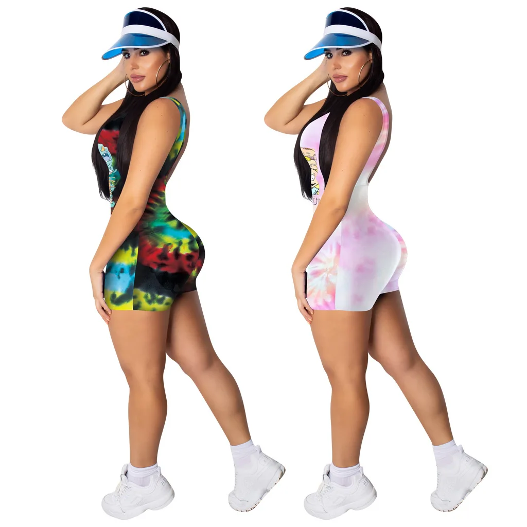 

FM-4012 Summer stylish street hipster romper women zipper v neck solid short sexy jumpsuit, As pictures
