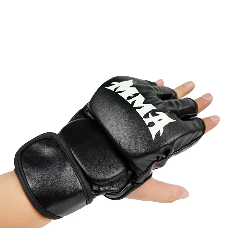 

2021 hot sale custon logo mma boxing gloves, Blue,balck,white,red