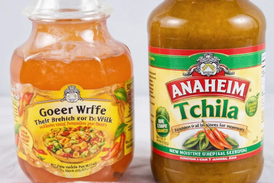 Comparison of various chili peppers