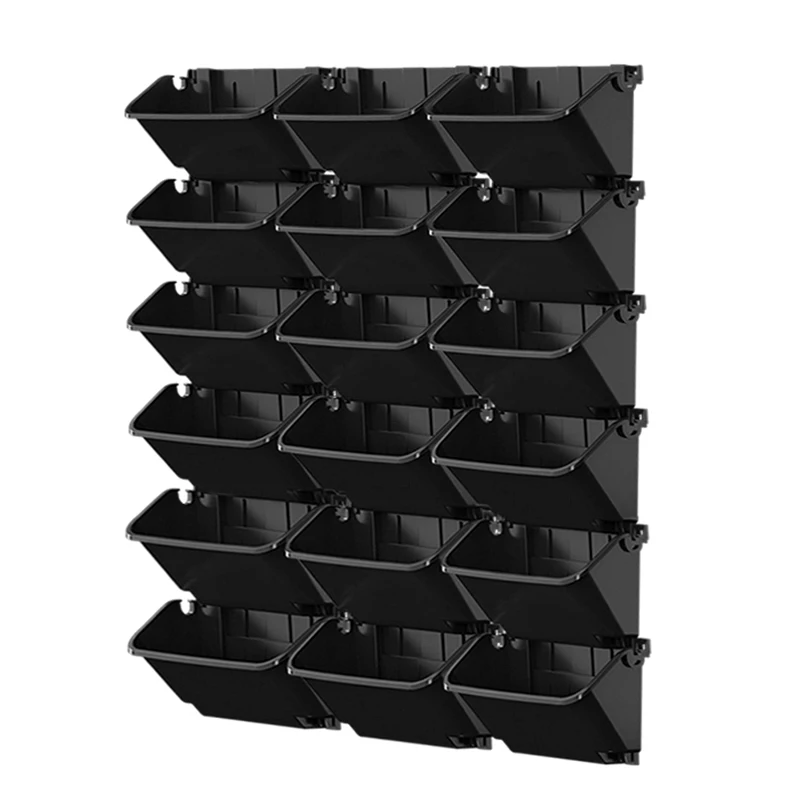 Modern Vertical Hanging Drip Irrigation System Stackable Plastic Flower Pots for Planter Wall Pot All-Season Use for Restaurants