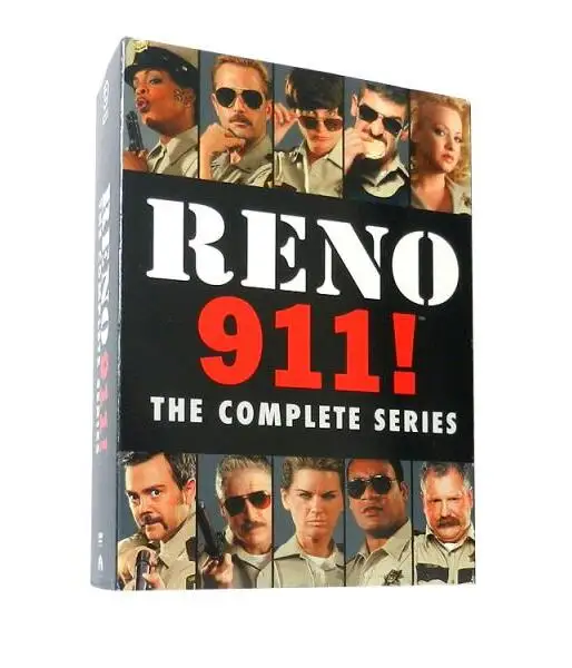 
RENO 911 season 1-6 14DVD Any Customized DVDs Movies tv series Cartoons CDs Fitness Dramas DVD Complete Boxset 