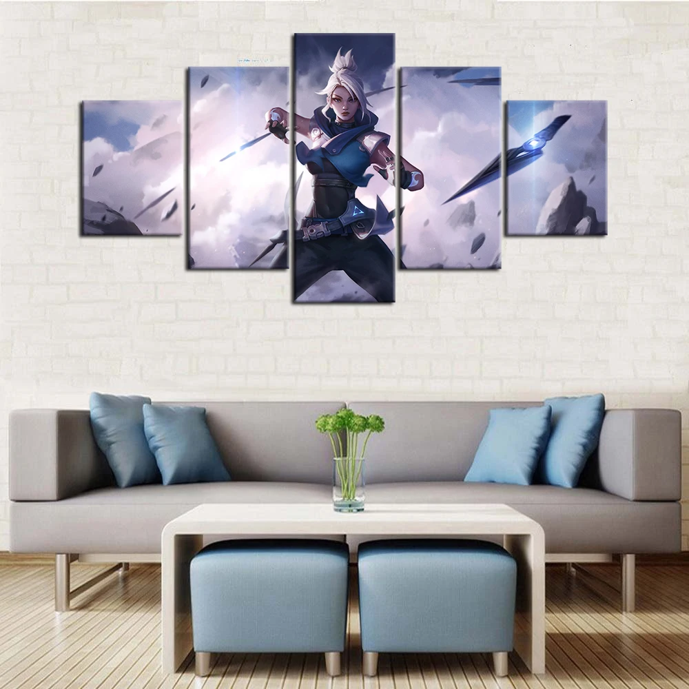 Valorant Game Room Gaming Poster Jett Poster Custom Poster Digital Poster Valorant Duelists Poster Gaming Decor Gamer Gifts