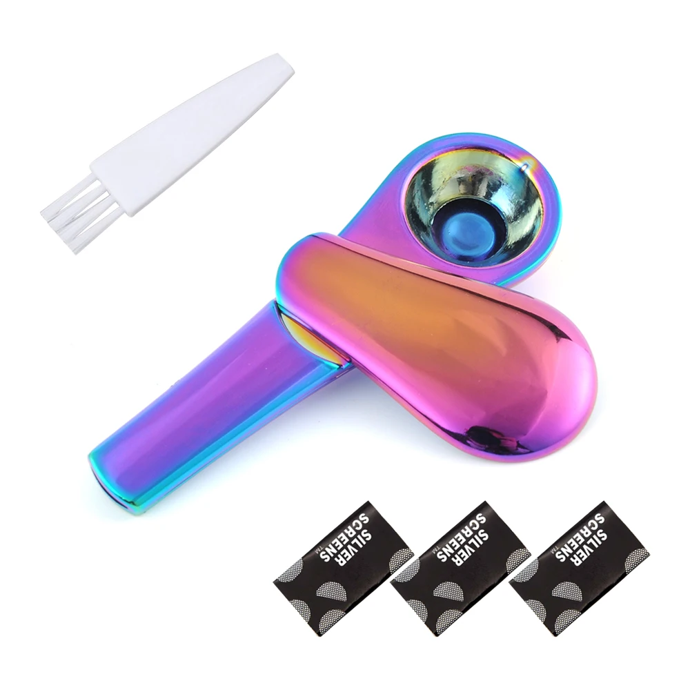 

2020 Hot sale High Quality Tobacco Custom Metal smoking Pipe, Mixed