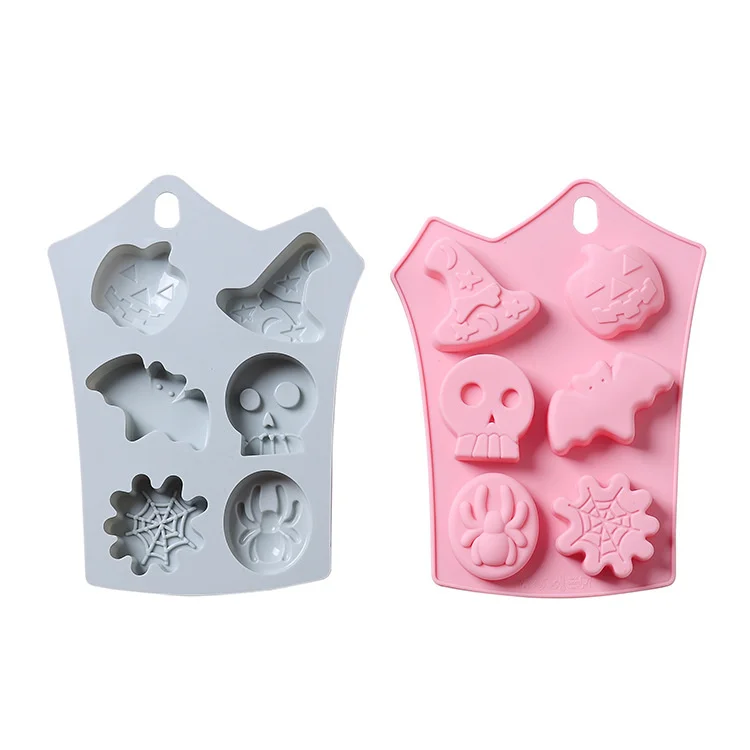 

Wholesale Halloween Silicone Baking Mold, 2 colors