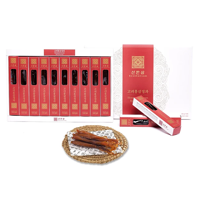 
6 years old Honeyed Korean Red Ginseng 
