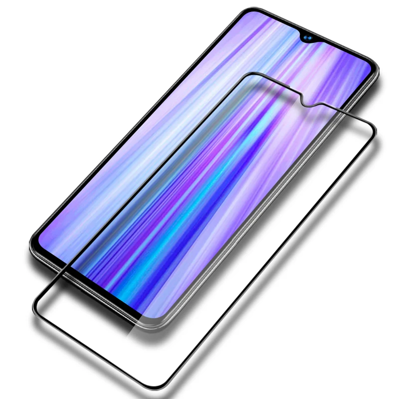 

wholesale High quality 9H Complete coverage for xiaomi redmi note 8 toughened glass screen Protective film Prevent scratches