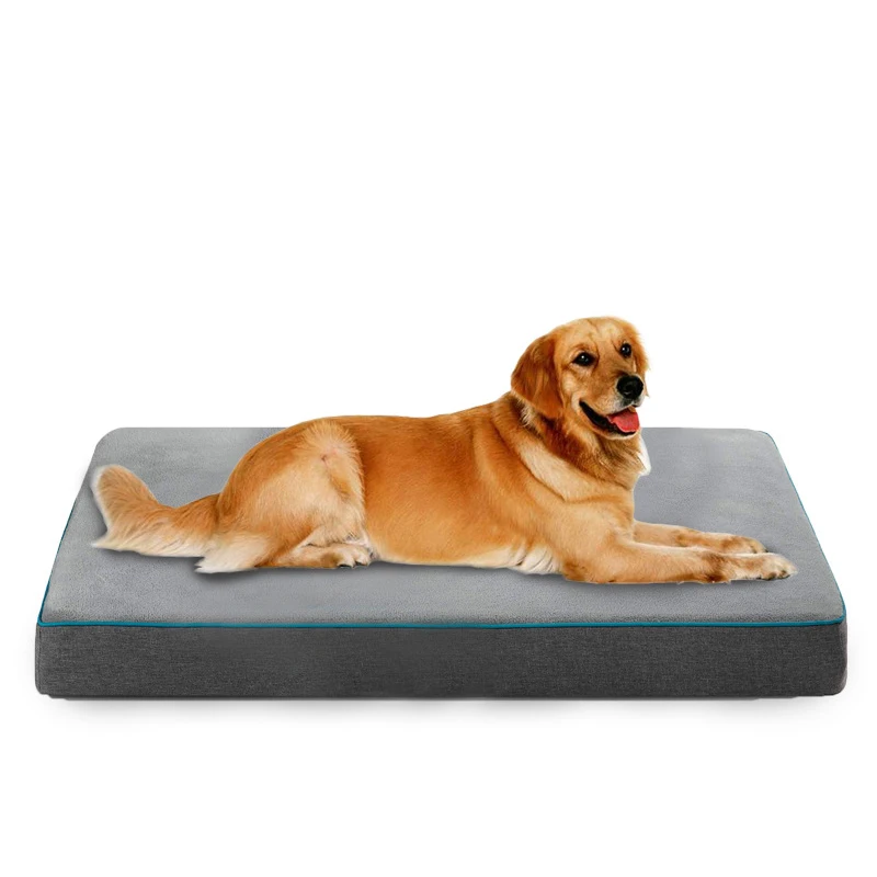 

2021 Luxury Best Warm High-Grade Fiber Cotton Mat Comfortable Soft Memory Foam Pet Bed For Dog, Picture