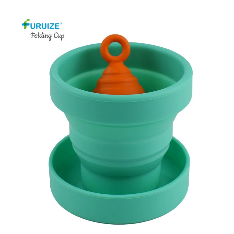 

Colorful Foldable Cup Reusable Food Grade Silicone Menstrual Cup Sterilizer for Disinfecting Copa Menstrual