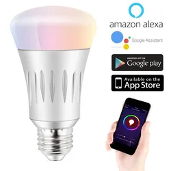 Factory direct wifi led bulb smart light alexa led wifi smart bulb alexa smart bulb
