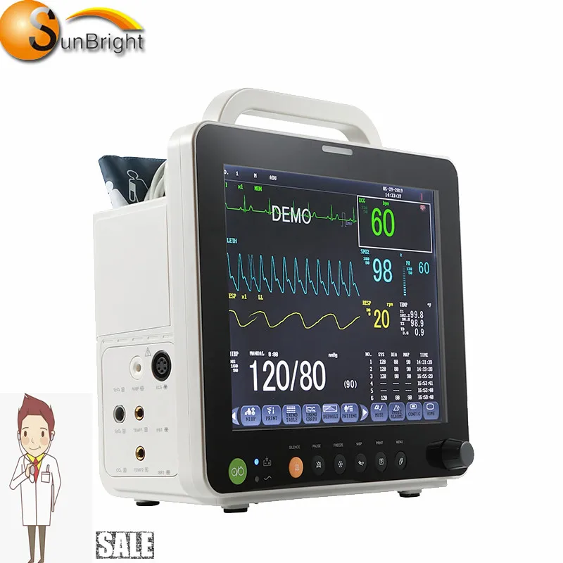 
Affordable Multi  parameter Monitor for Human or Vet animal vital signs monitor  (62316535346)