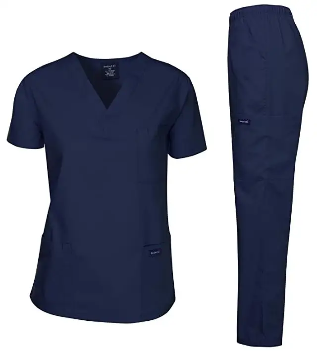 

Two Pieces Uniform Short-sleeved Suits nurse uniform Medical Nursing Scrubs Hospital uniforms Medical Scrubs, Customized