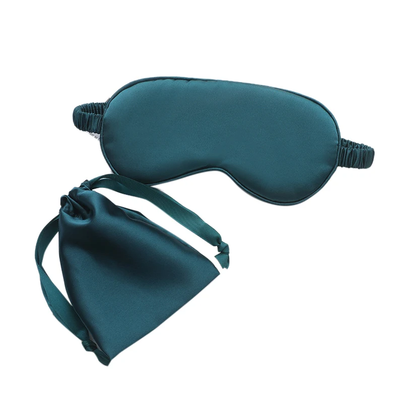 

Light Luxury Satin Silk Eye Sleep Mask Cover Blindfold Sleeping For Women Men Nap Travel Rest Eye Sleeping Patch, Customized color
