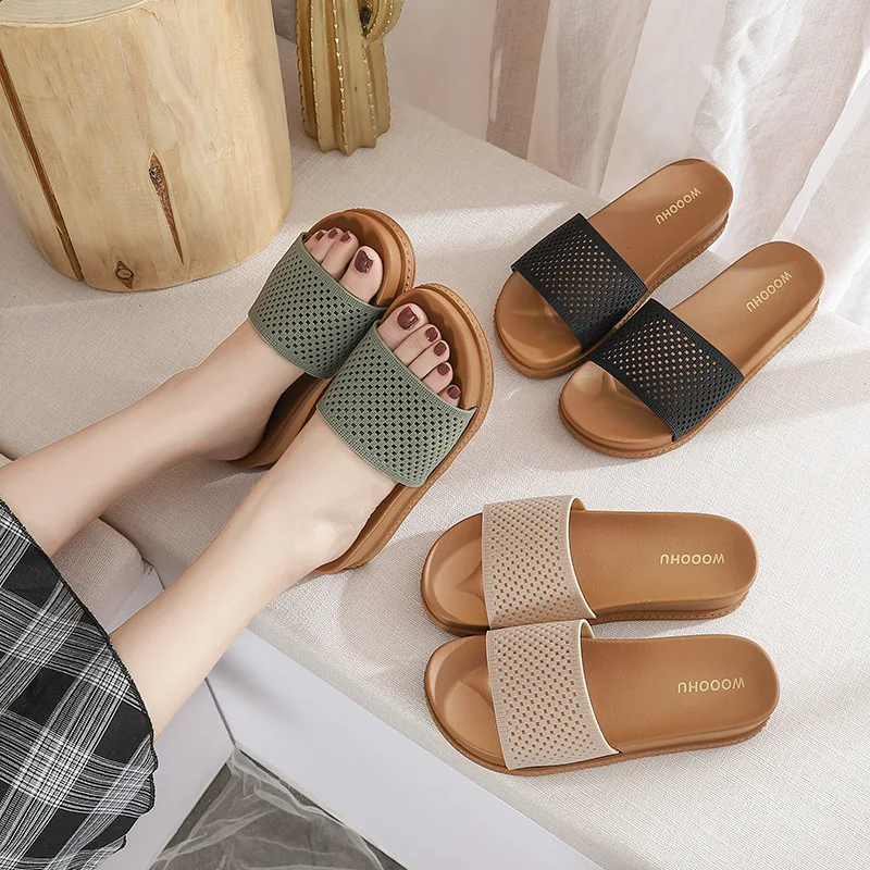

Recommend Straw Midsole Material Ivory Color Plum Color Slides Slippers