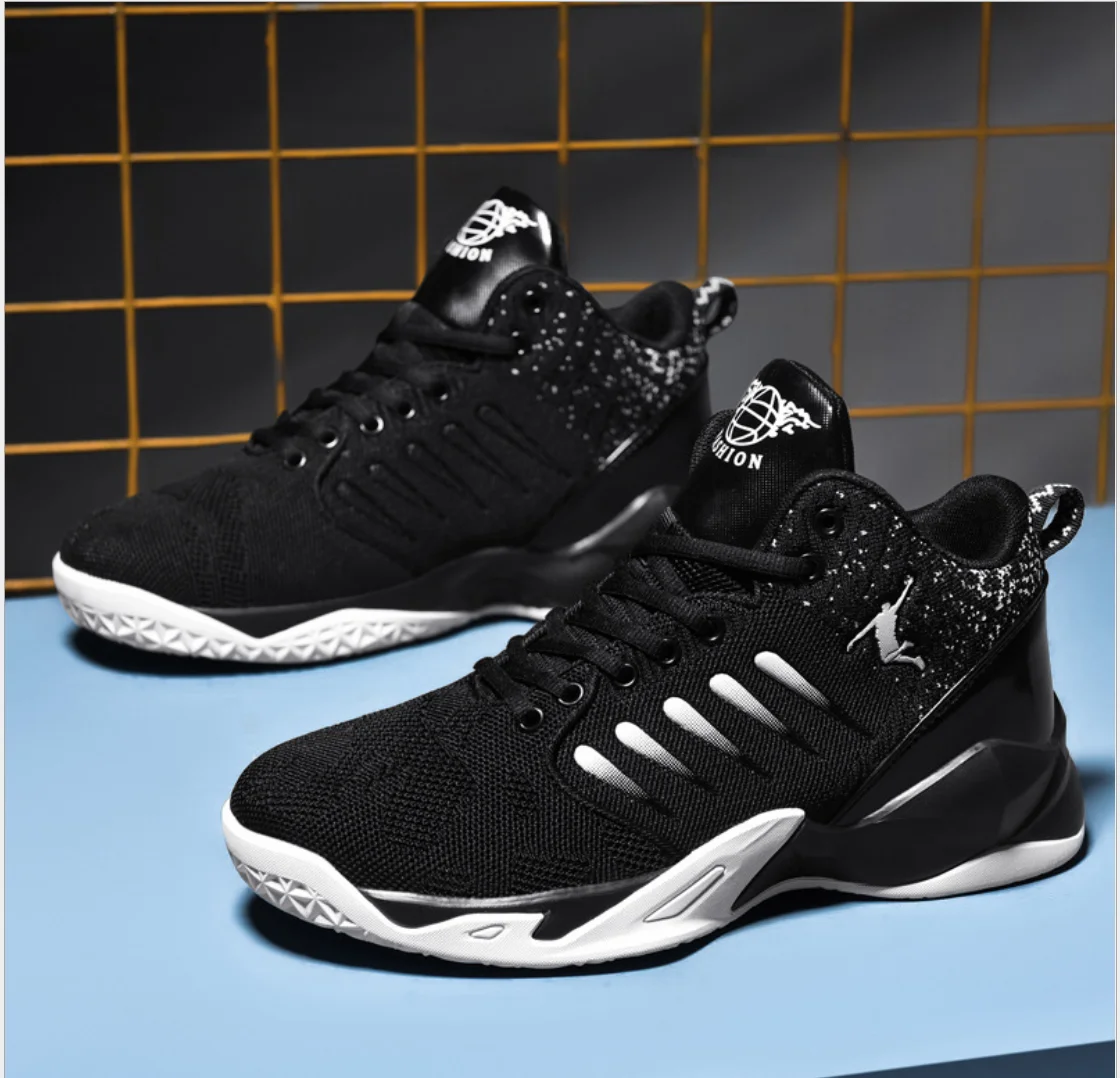 

New summer Sneakers Men's basketball non slip, shock absorption, comfortable and breathable sports shoes for men and women, Color