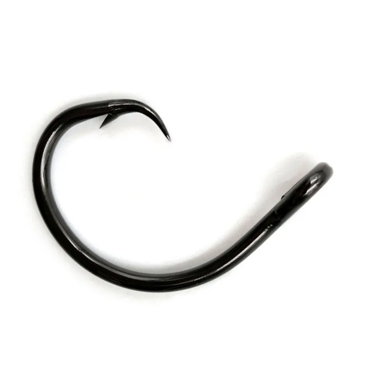 

MUSTAD Bulk classic round bend strong saltwater fishing hooks high carbon steel fishing hook, Metallic