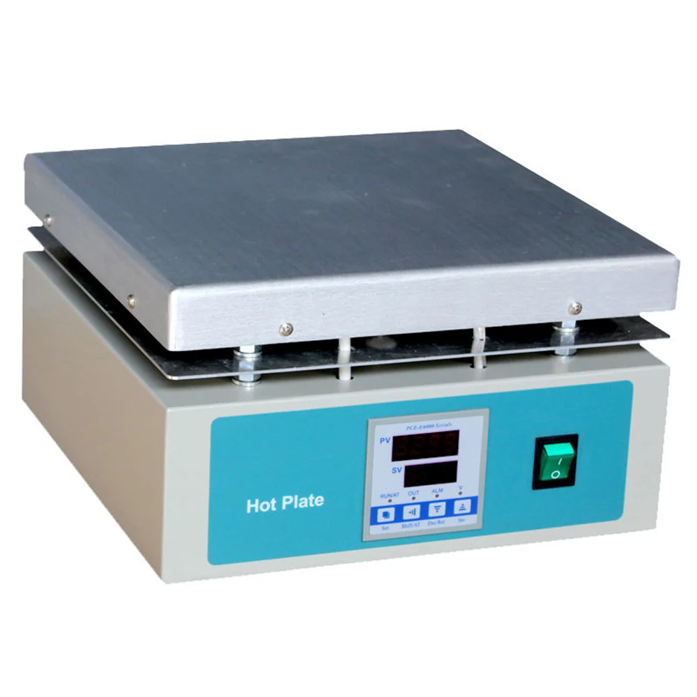 

IKEME Lab LCD Digital Electronic Hotplate Stirrer Aluminum Equipment Plate Laboratory Electric Heating Plate