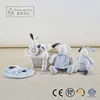 CE accessed High quality cute newborn baby bunny toy set with plush toy,baby wrist rattles and baby blanket