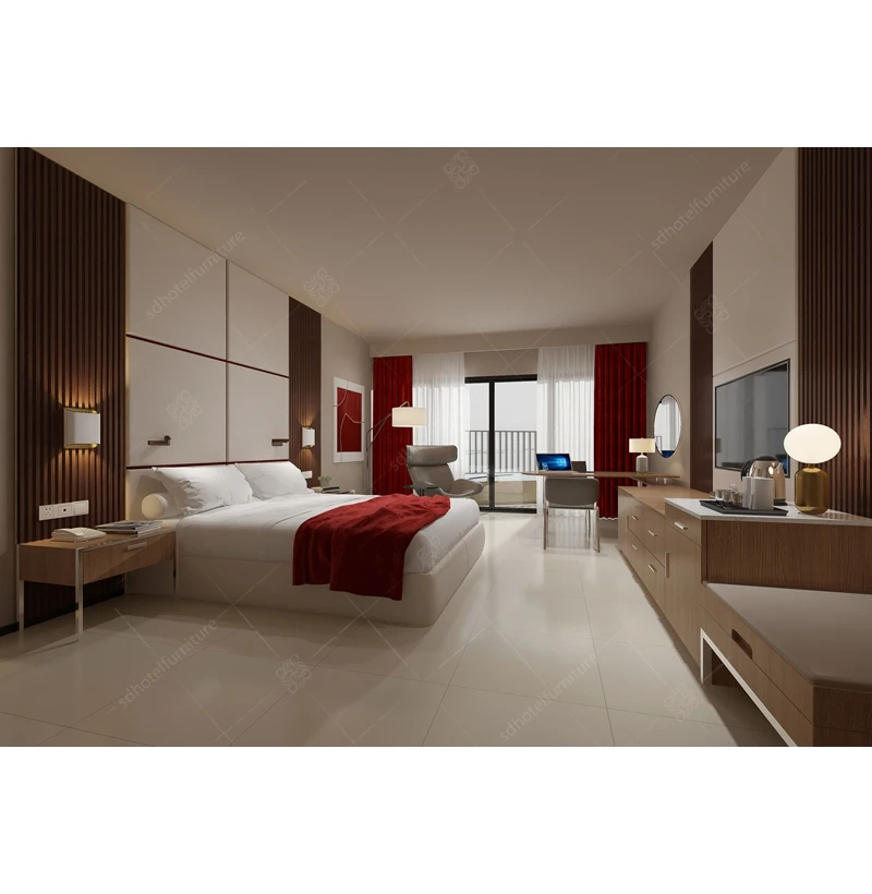 
Custom 4 star hotel furniture for hotel rooms bedroom sets luxury king size 