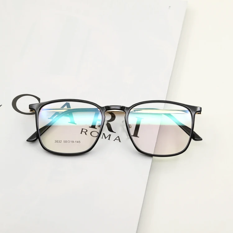 

Hot Sale Eyewear China Wholesale TR90 Square Glass Eyeglasses Spectacle Optical Frame Brand Design Italy Frames, Custom color