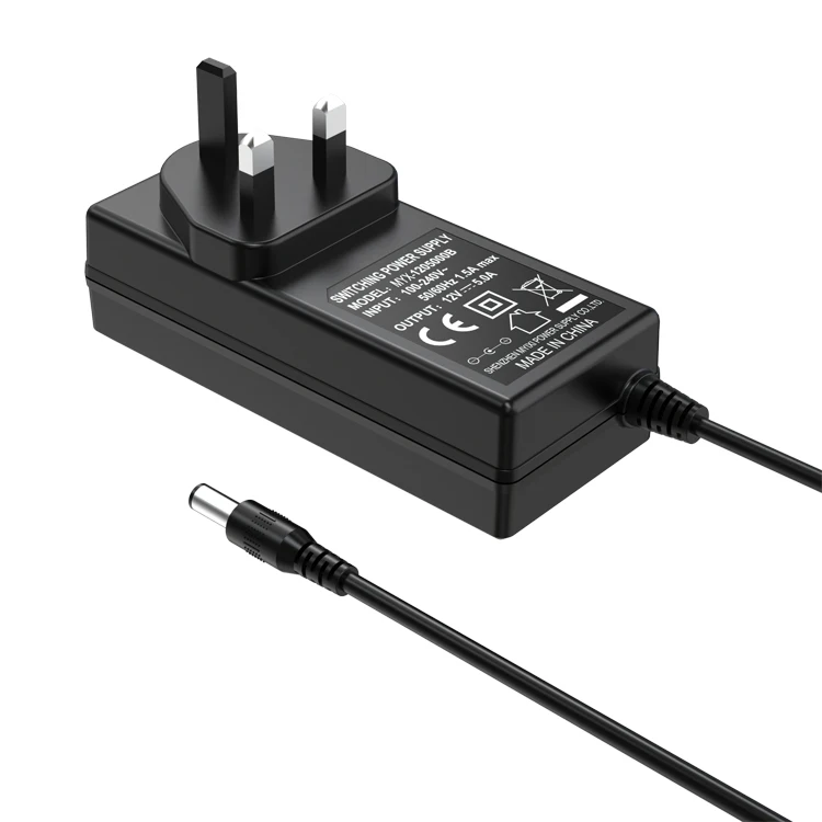 High quality 12v linear power supply ac-dc ac/dc adapter 12v/5a for led lighting