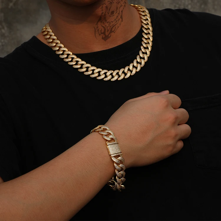 gold filled hip hop jewelry