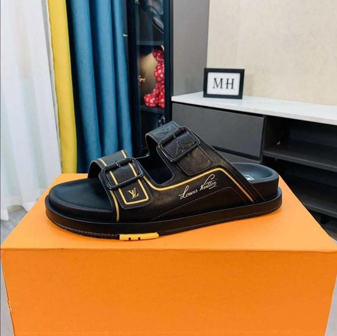 

men leather sneakers women quality brand shoes genuine leather slides