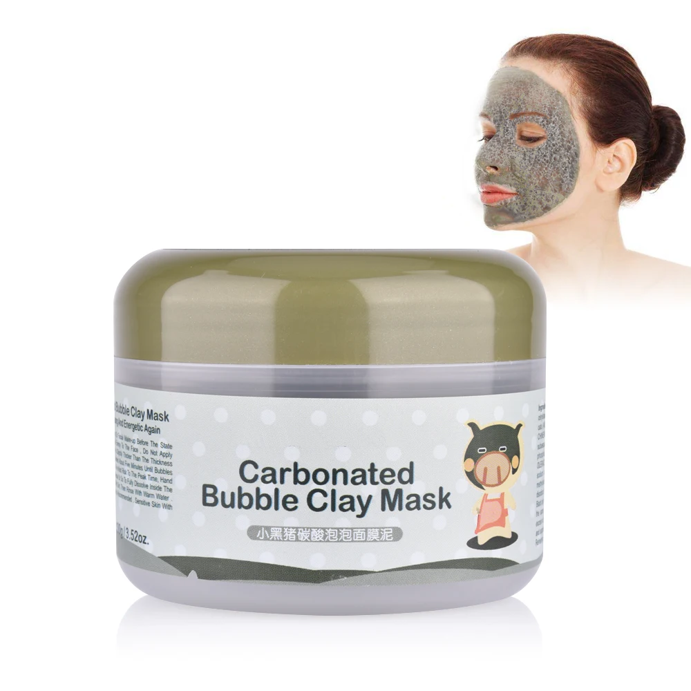 

wholesale skin deep clean moisturizing carbonated bubbles face mud mask