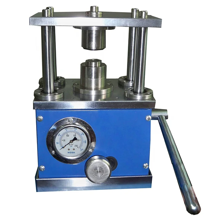 CR2016 CR2025 CR2032 crimping machine for coin battery coin battery sealing machine manual hydraulic sealing machine