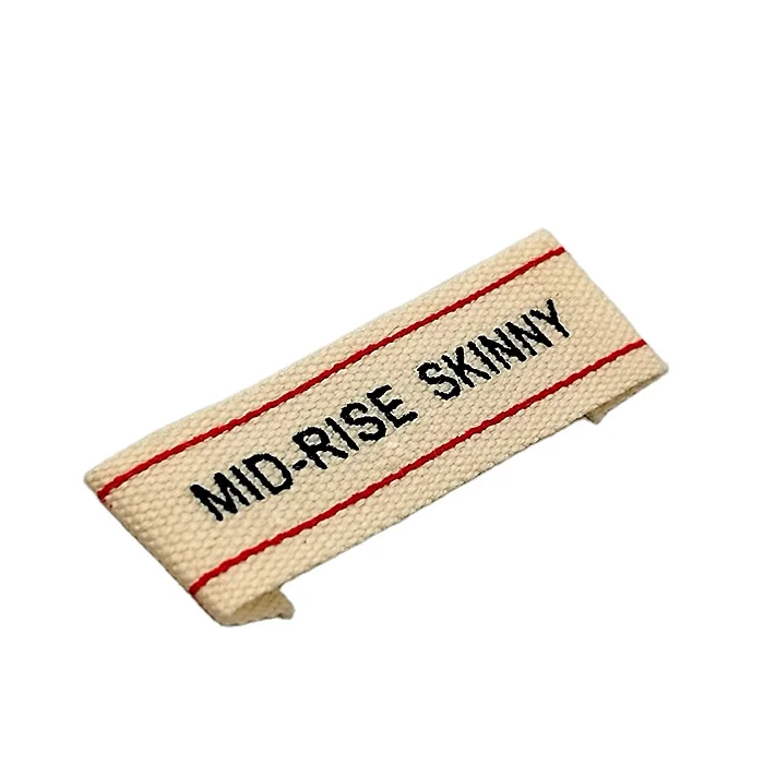 

Personalized Design Custom Brand Logo Woven Labels For Garments And Bags, Custom color