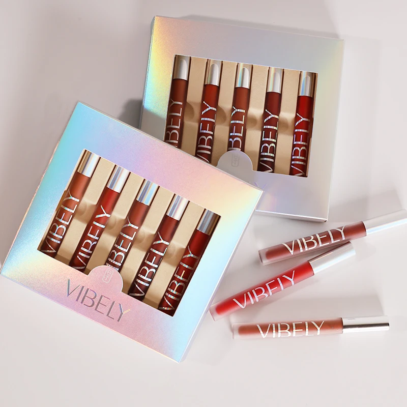 

Hot Sale Christmas gift Velvet Mousse Lipstick Set Fashion Color Lipstick, 29 colors